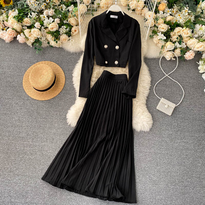 Naiste moodne komplekt - kaheosaline