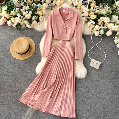 Naiste moodne komplekt - kaheosaline