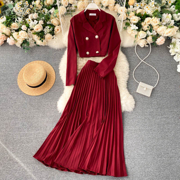 Naiste moodne komplekt - kaheosaline