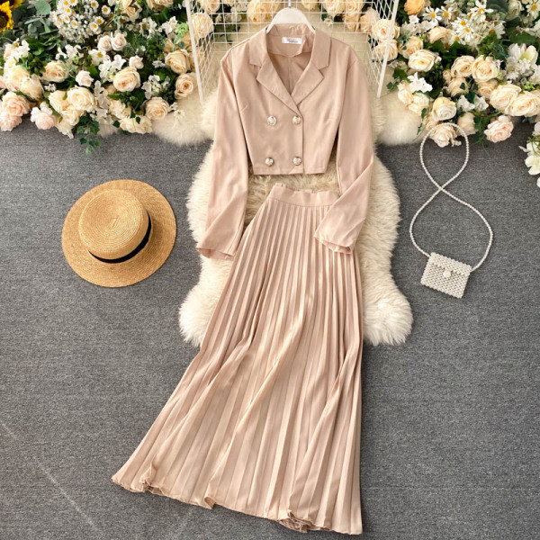 Naiste moodne komplekt - kaheosaline