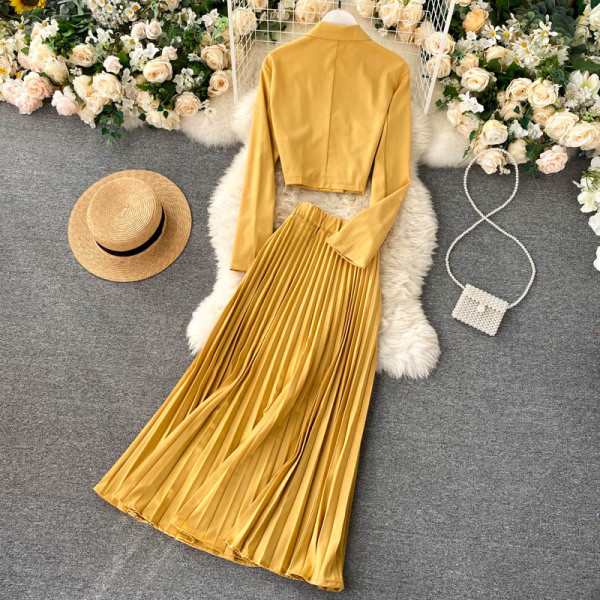 Naiste moodne komplekt - kaheosaline