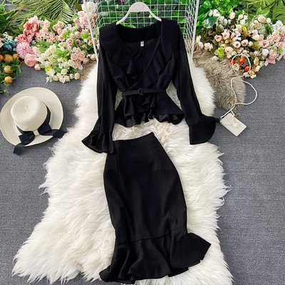 Γυναικείο σετ από δύο μέρη σε διαφορετικά χρώματα