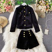 Naiste igapäevane musta värvi talvekomplekt