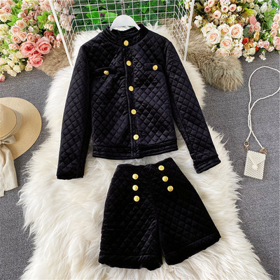 Naiste igapäevane musta värvi talvekomplekt