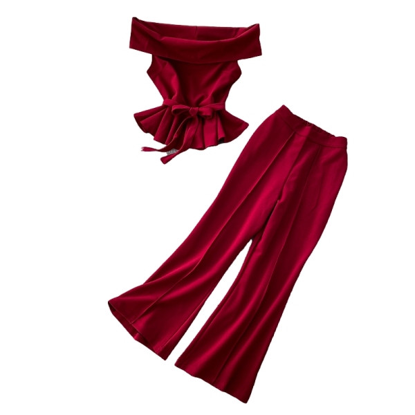 Modern női set-tank felső és nadrág