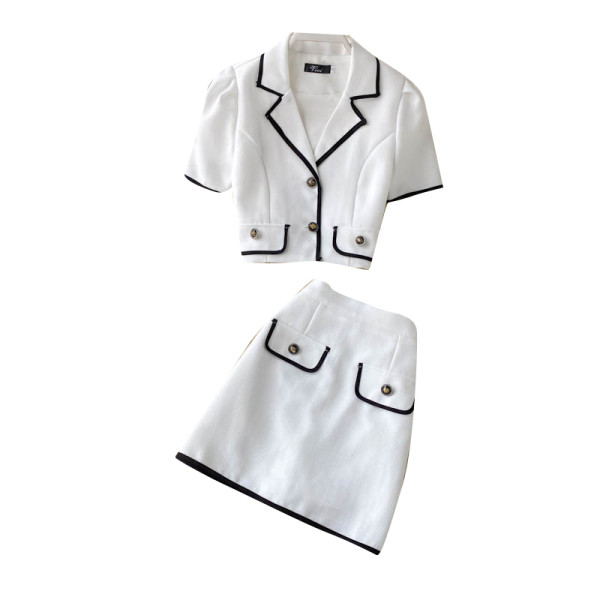 Új modell női szett-szoknya és kabát