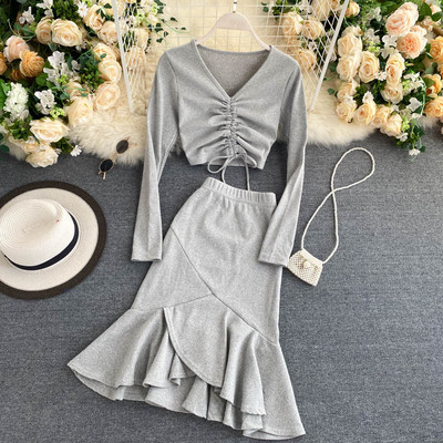 Γυναικείο καθημερινό σετ με κορδόνια