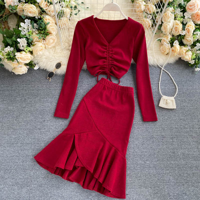 Γυναικείο καθημερινό σετ με κορδόνια