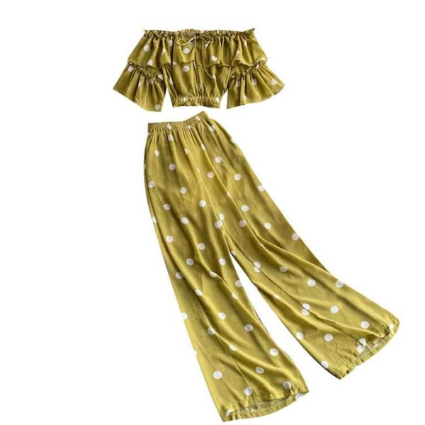 Naiste igapäevane kaheosaline täppide komplekt