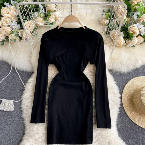 Ženski komplet u crnoj boji