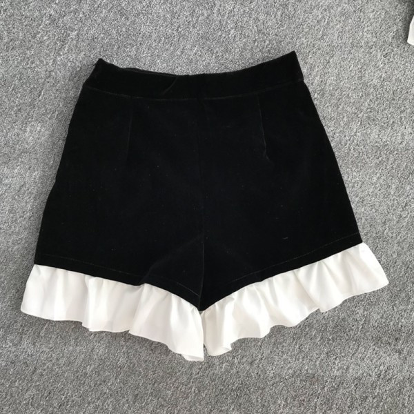 Naiste igapäevane komplekt kahest osast - must