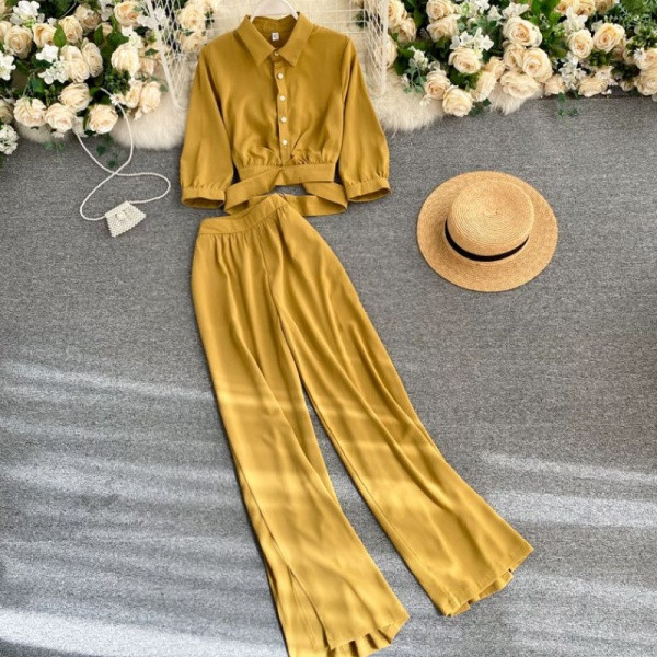 Stílusos női szett két részből - több színben