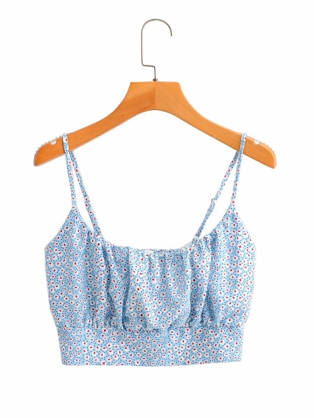 Ljetni komplet bustier i krojena suknja na gumicu