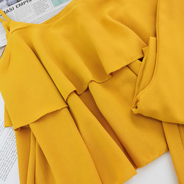 Moodne naiste komplekt kahest osast - püksid ja püksid