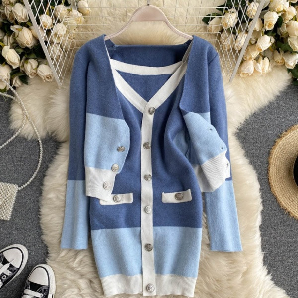 Őszi-téli vékony kötéskészlet - két részből áll