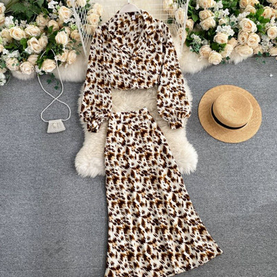 Kétrészes női szett négy színben