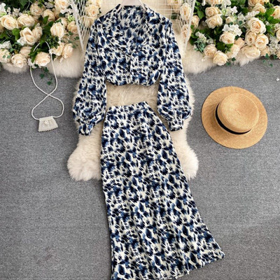 Kétrészes női szett négy színben