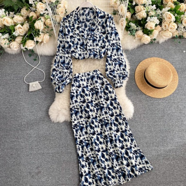 Kétrészes női szett négy színben