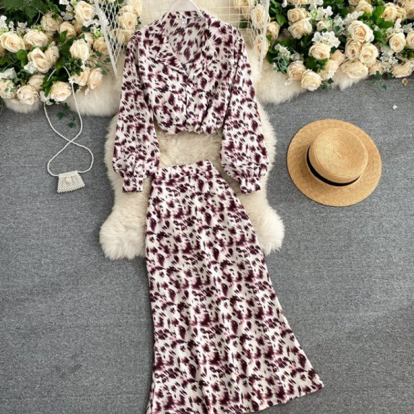 Kétrészes női szett négy színben