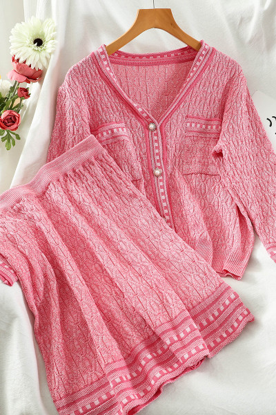 Női alkalmi szett - mellény és szoknya