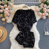 Naiste musta värvi litritega komplekt