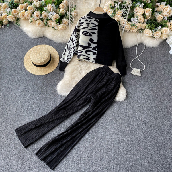 Set de cămașă și pantaloni lungi pentru femei moderne