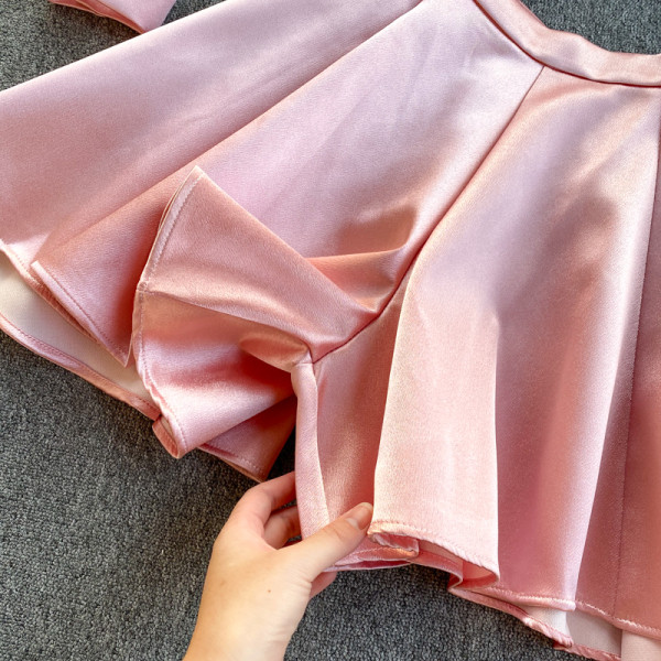 Stílusos női blúz és szoknya szett