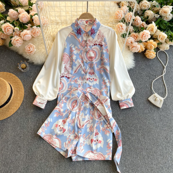 Värviline kaheosaline naiste komplekt