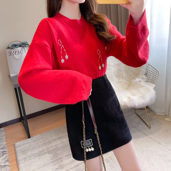 Naiste vabaaja komplekt - kampsun ja seelik