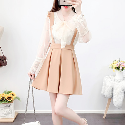 Нов модел дамски сет от две части риза + сукман