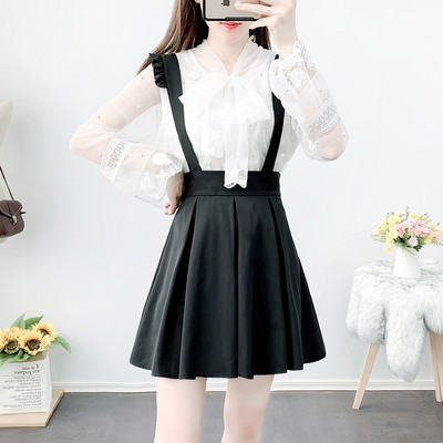 Нов модел дамски сет от две части риза + сукман