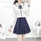 Naiste komplekt kahest osast - kampsun ja seelik