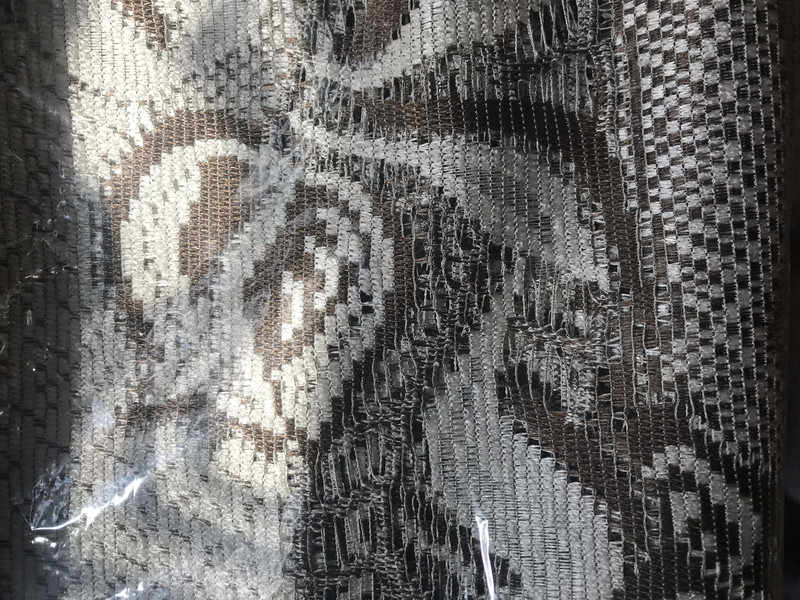 Покривка за маса дантела, правоъгълна, 60x 120 см, Бежов/Кафяв