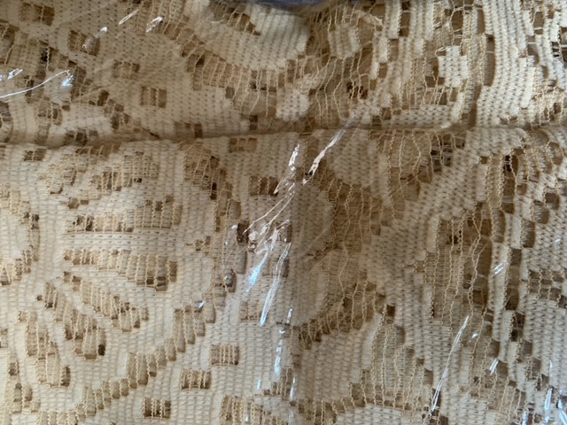 Покривка за маса дантела Mirej, кръгла Ф 160 см, Крем