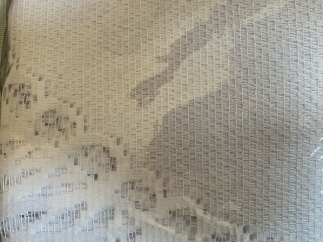 Покривка за маса дантела Wisan, овална, 130 x 180 см, Бял