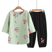 Naiste vabaaja komplekt tikandiga