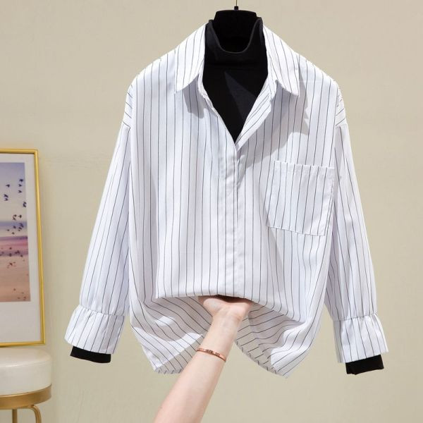 Дамски комплект от дънки и риза