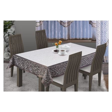 Покривка за маса дантела Wisan Gobi, правоъгълник, 130 x 220 см, Бежов/Кафяв