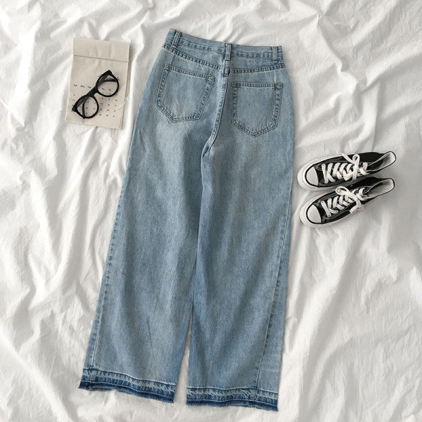 Naiste kõrge vöökohaga Charlestoni teksad