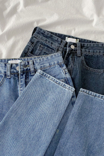 Ležerni ženski široki model traperica