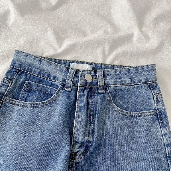 Ležerni ženski široki model traperica