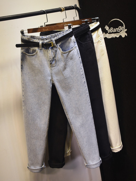 Νέο μοντέλο γυναικείας φαρδιά τζιν με ψηλή μέση