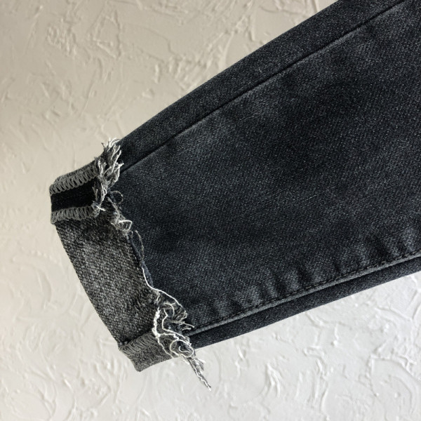 Κλασικό μοντέλο γυναικεία τζιν με τσέπες και ψηλή μέση σε μπλε χρώμα