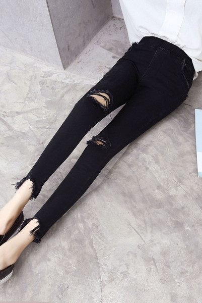 Rebenenud motiiviga naiste teksad - must ja sinine