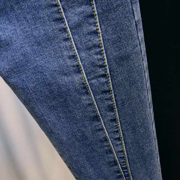 Casual γυναικείο τζιν λεπτό μοντέλο - ψηλή μέση