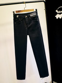 Дамски дънки с висока талия- прав модел