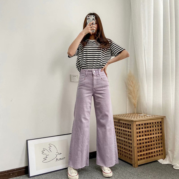 Kõrge vöökoha lõikega naiste teksad