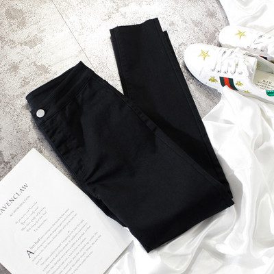 Λεπτό τζιν κλασικό μοντέλο με ψηλή μέση