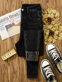 Moderne ženske traperice visokog struka u crnoj, sivoj i plavoj boji