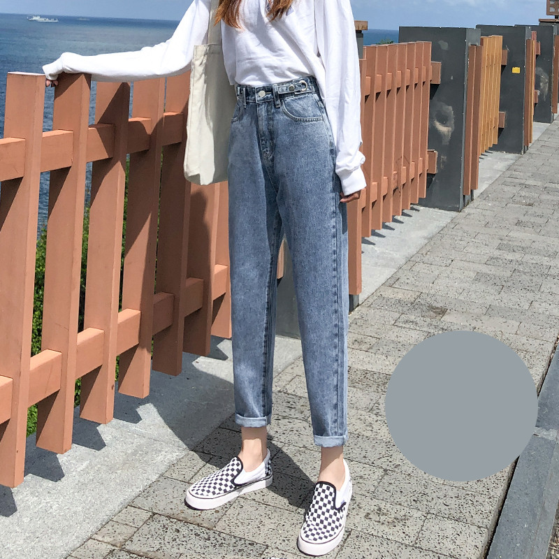 Ευρύ μοντέλο τζιν με ρυθμιζόμενη μέση